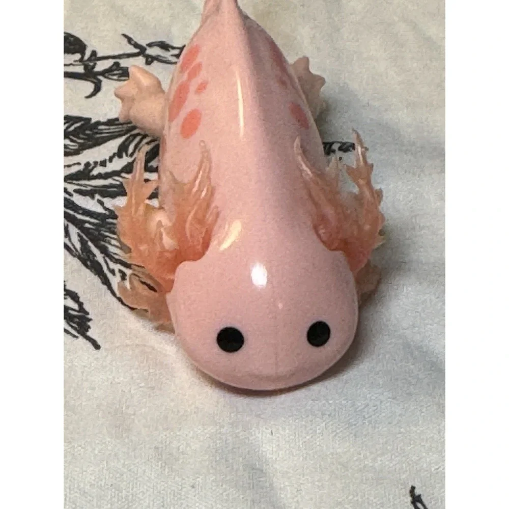 Zuru Pets Alive Axolotls Electronic Robot Swimming Toy Bath Pool Pink Working